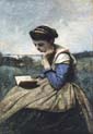 woman reading